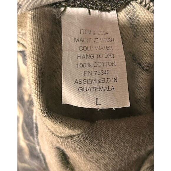 Mossy Oak Pants Mens Large Brown Camo Cargo Pockets Relaxed Grunge Hunt Outdoors - Picture 3 of 8